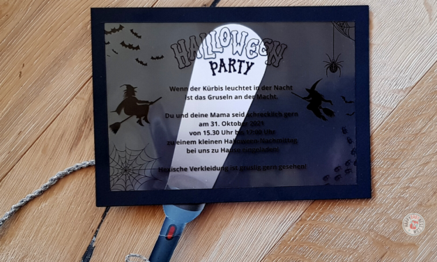 Party Einladung “Flashlight” (DIY Halloween)