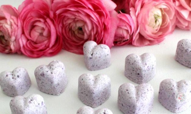 DIY Badeperlen in Herzform – Romantische Wellness-Geschenkidee zum Valentinstag