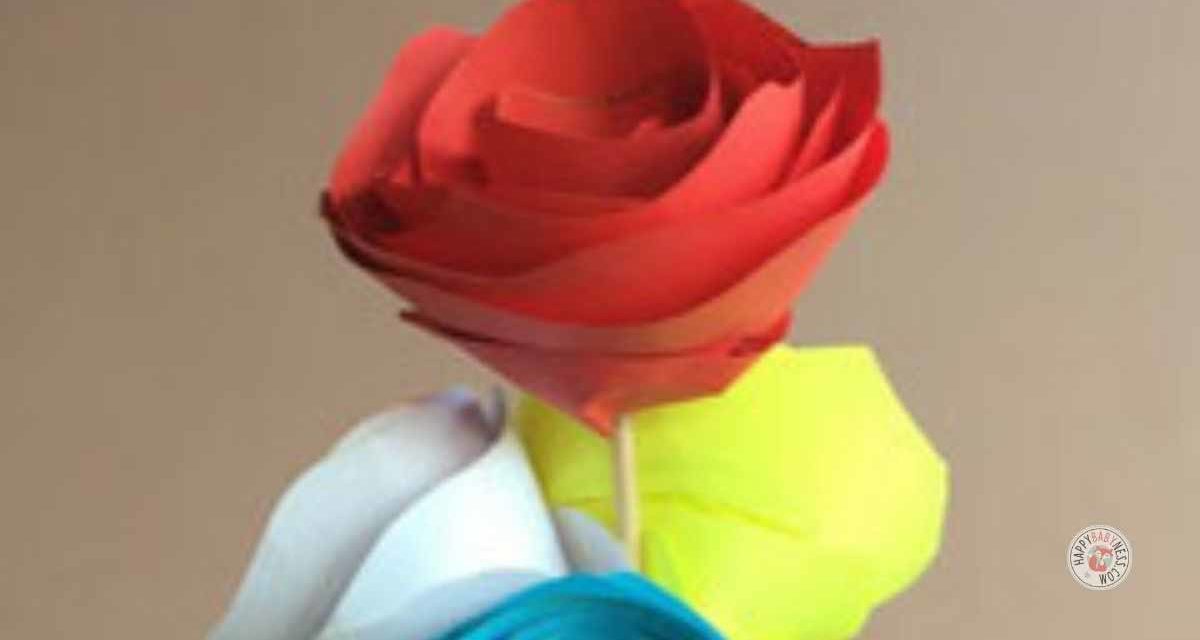 DIY Papierrosen: Ein Blumenstrauß, der nie verwelkt