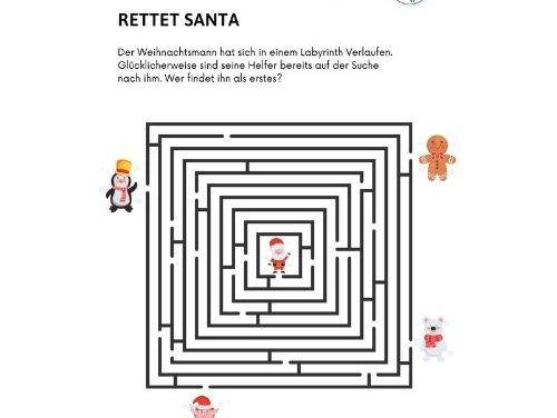 Labyrinth „Rettet Santa“ DOWNLOAD