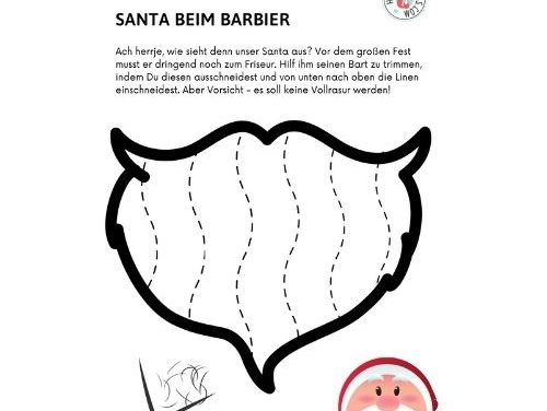 Übung “Santa beim Barbier” DOWNLOAD