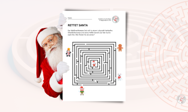 Labyrinth “Rettet Santa”